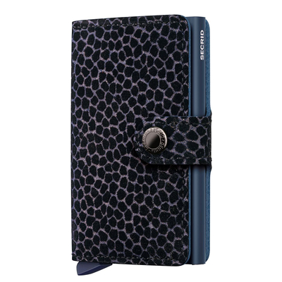 Secrid Miniwallet Giraffina blue