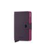 Secrid Miniwallet Matte dark purple/fuchsia