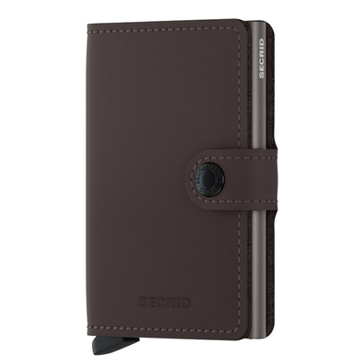 Secrid Miniwallet Portemonnaie Matte truffle