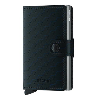 Secrid Miniwallet Portemonnee Optical black & titanium