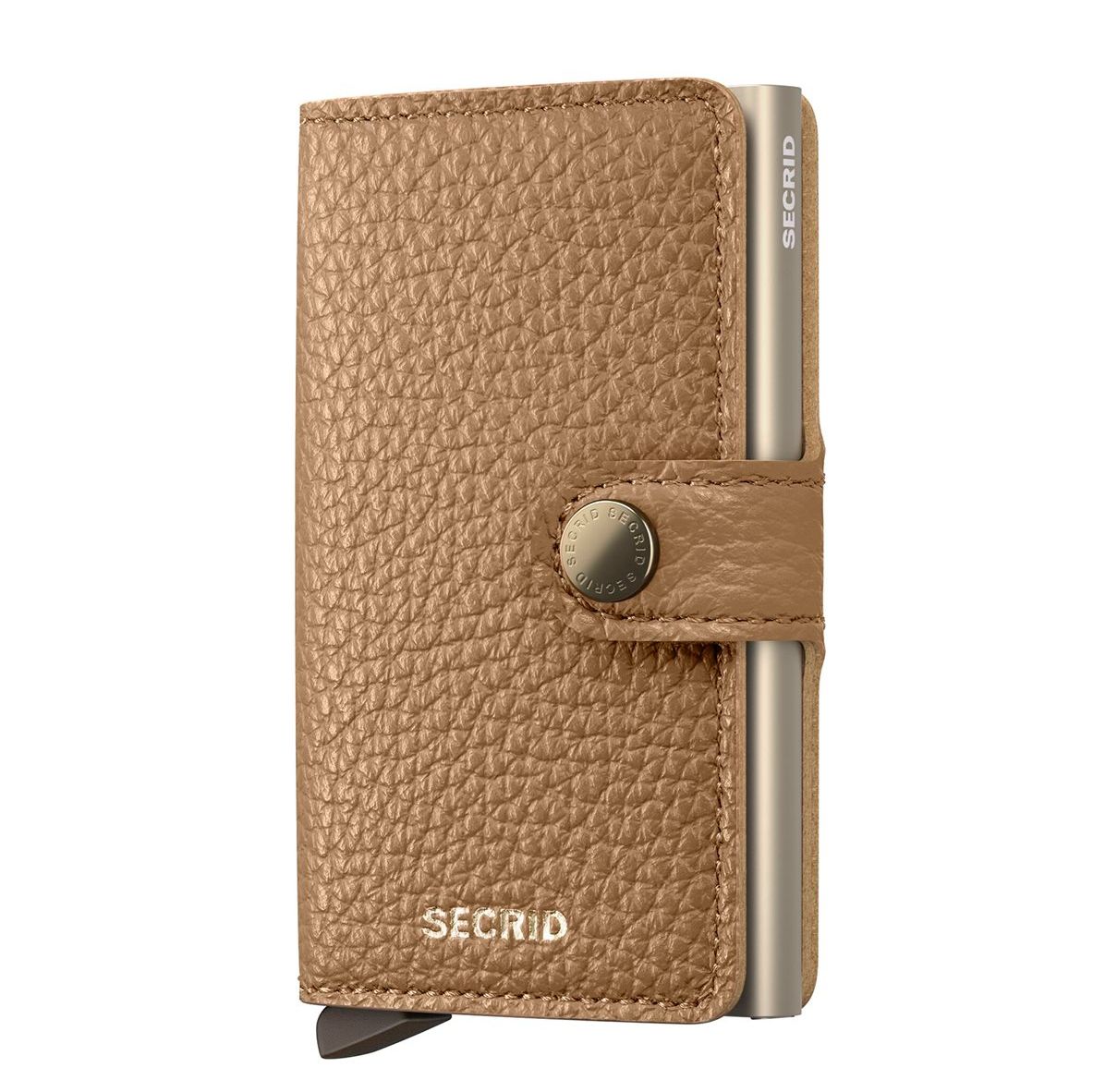 Secrid Miniwallet Pebble cappuccino pasjeshouder dames