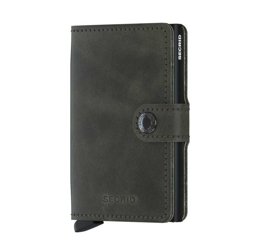 Secrid Mini Wallet Pasjeshouders zwart en groen