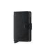 Secrid Miniwallet Portemonnee Veg black-black