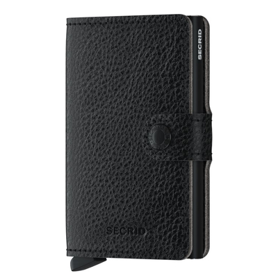 Secrid Miniwallet Portemonnee Veg black-black