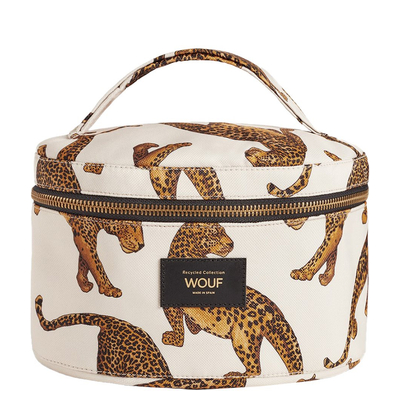 Wouf The Leopard Vanity Bag multi