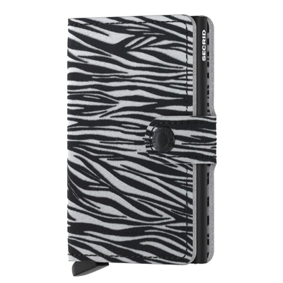 Secrid Miniwallet Zebra light grey
