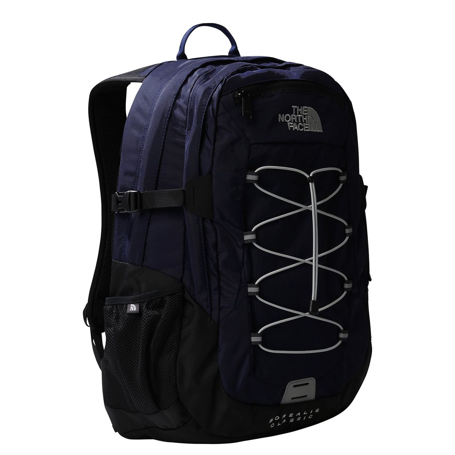 The North Face Borealis Classic schooltas blauw en grijs