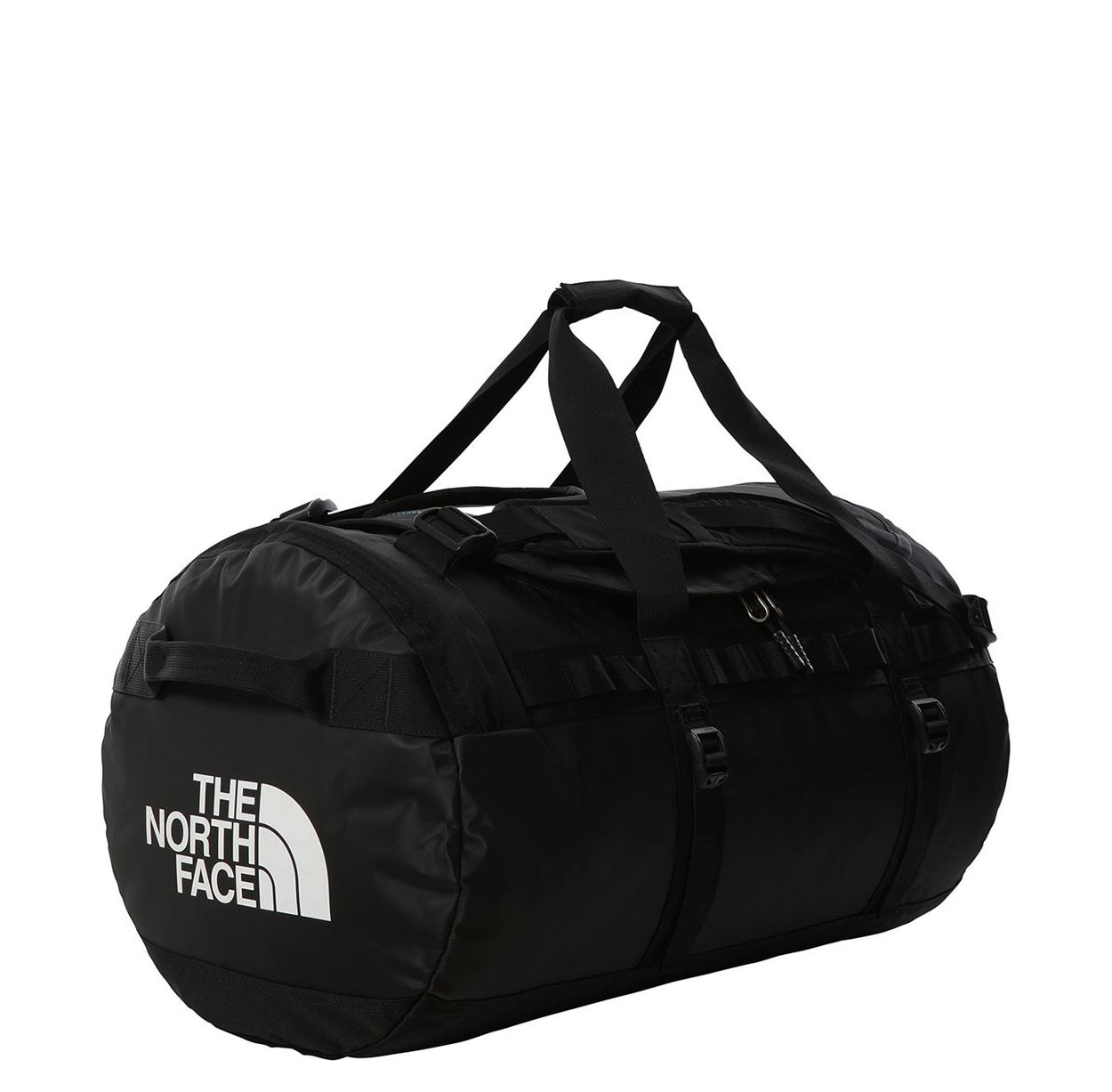 The North Face Base Camp Duffel M duffel zwart en wit