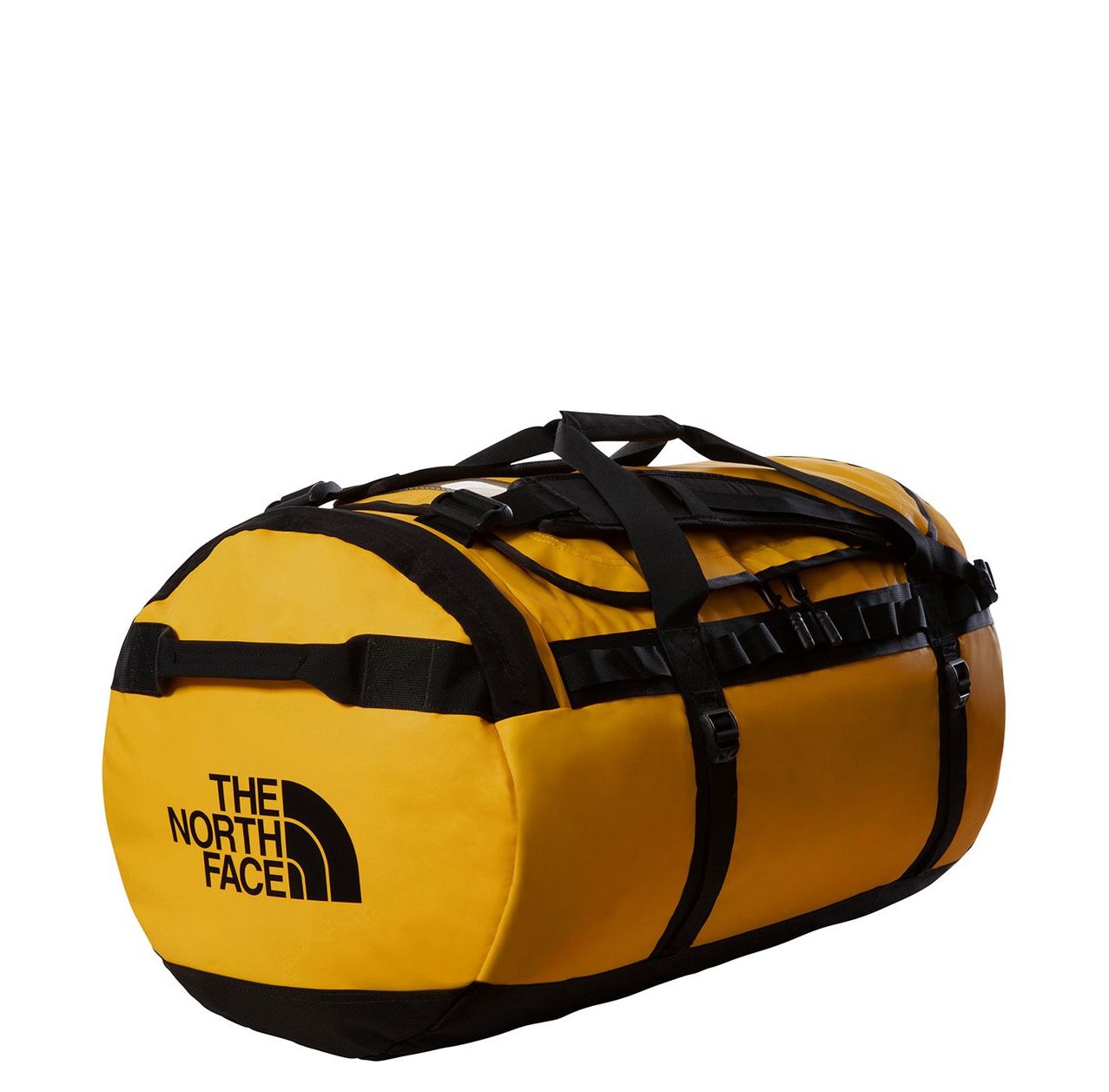 The North Face Base Camp Duffel L duffel zwart, goud en geel
