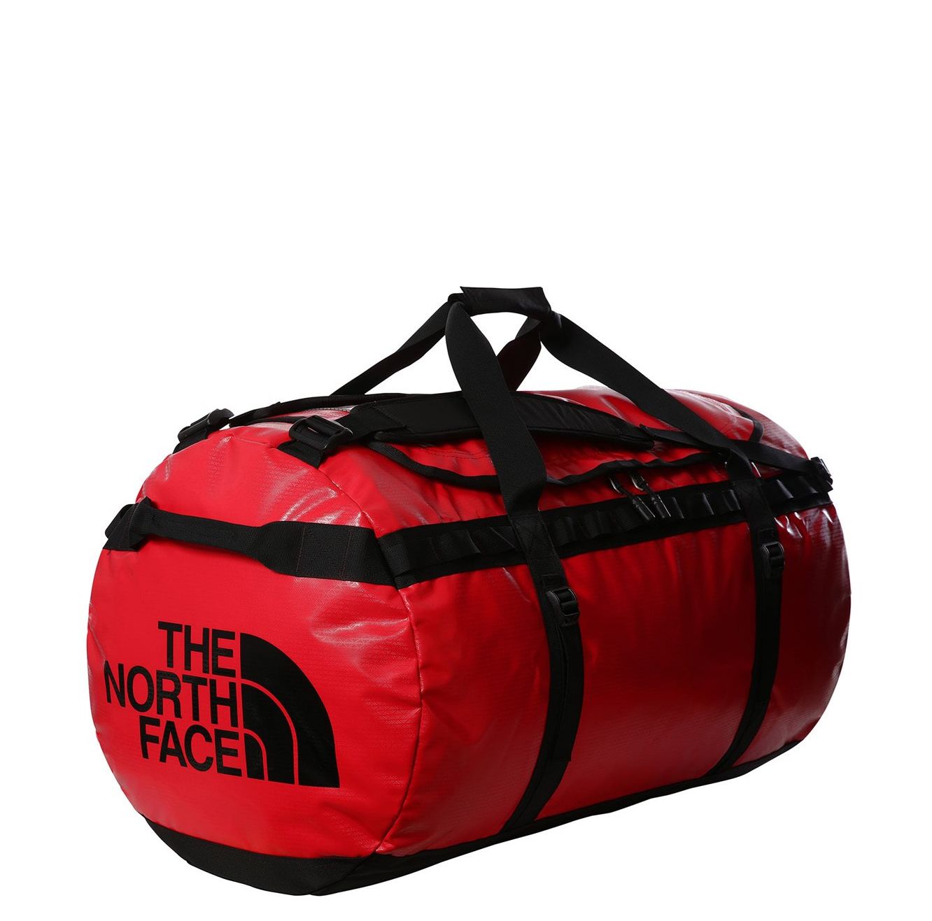 The North Face Base Camp Duffel XL duffel zwart en rood