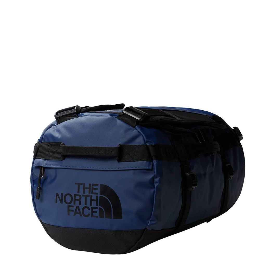 The North Face Base Camp Duffel S weekendtas zwart en blauw