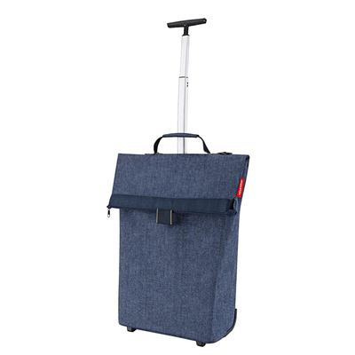 Reisenthel Shopping Trolley M herringbone dark blue