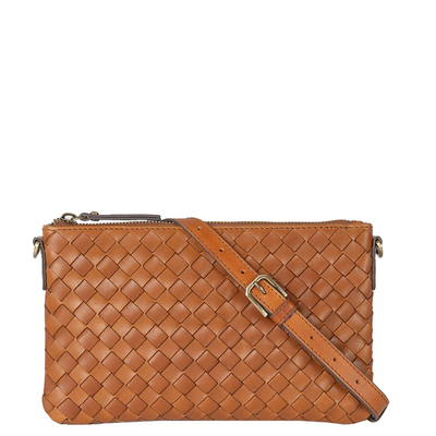 O My Bag Lexi Clutch cognav