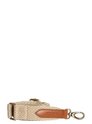 O My Bag Herringbone Webbing Strap cognac