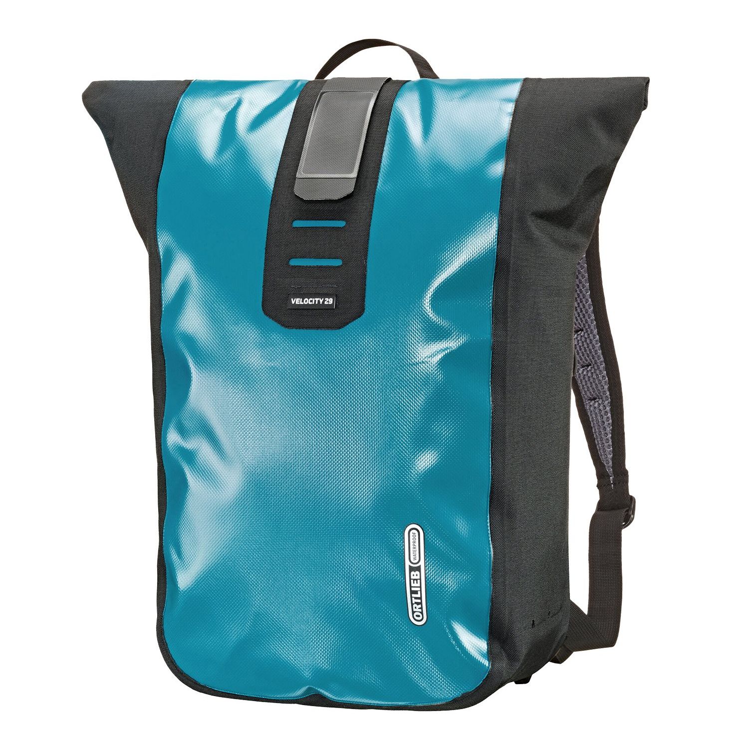 Ortlieb rugzak zwart, blauw en multicolor