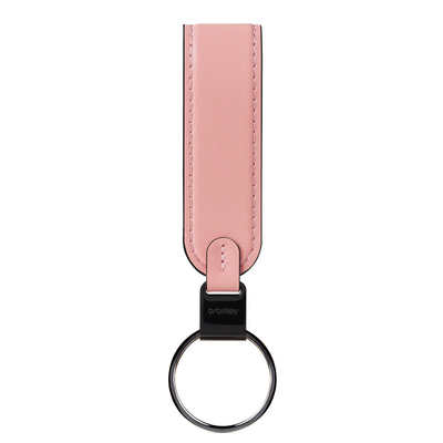 Orbitkey Loop Keychain Leather cotton candy
