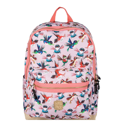 Pick & Pack Birds Backpack L soft pink