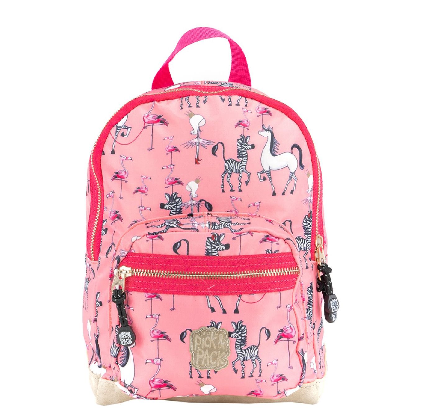 Pick & Pack rugzak roze en multicolor