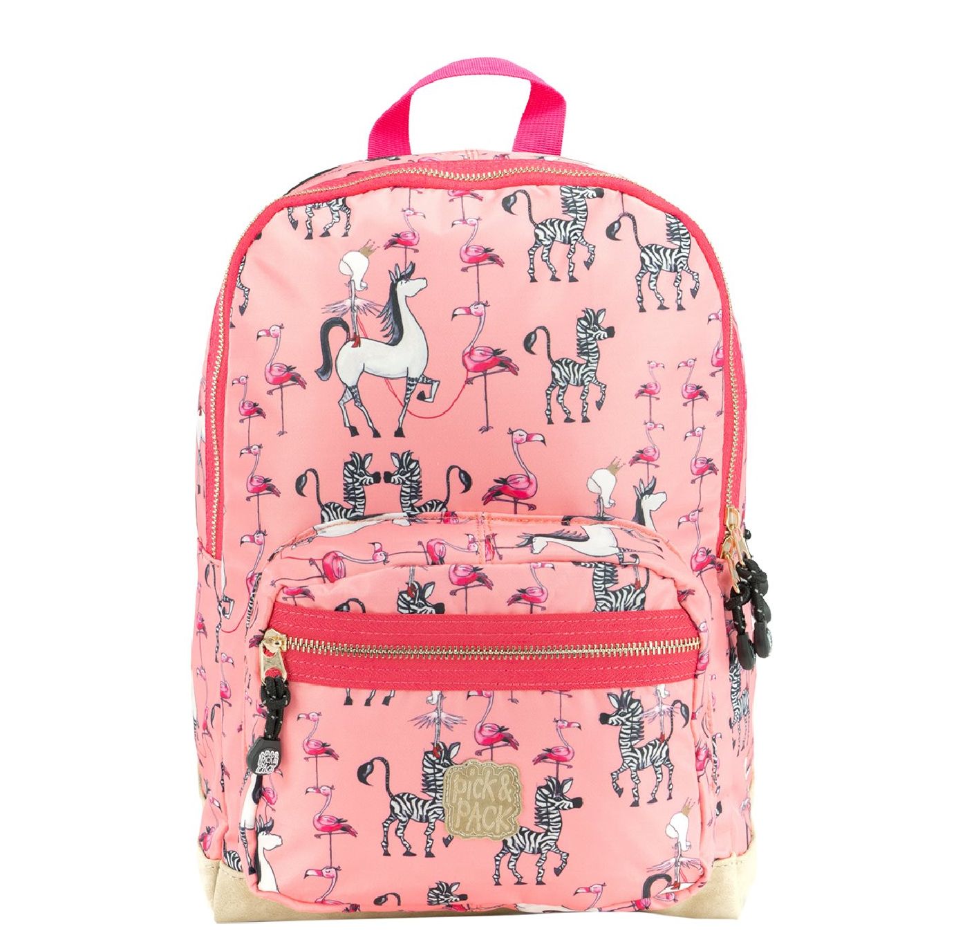 Pick & Pack rugzak roze en multicolor