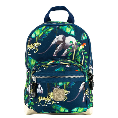 Pick & Pack Happy Jungle Backpack S navy