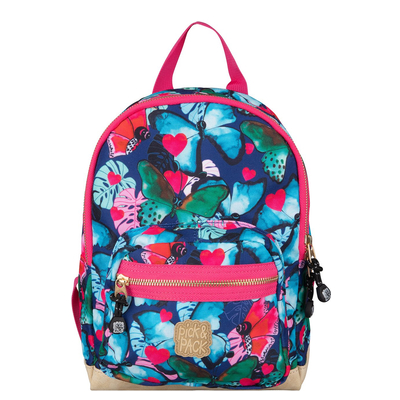 Pick & Pack Beautiful Butterfly Backpack S navy