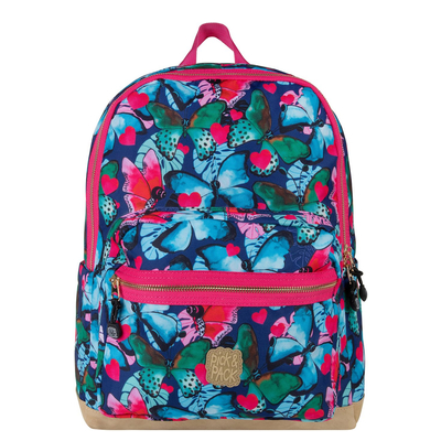 Pick & Pack Beautiful Butterfly Backpack L navy