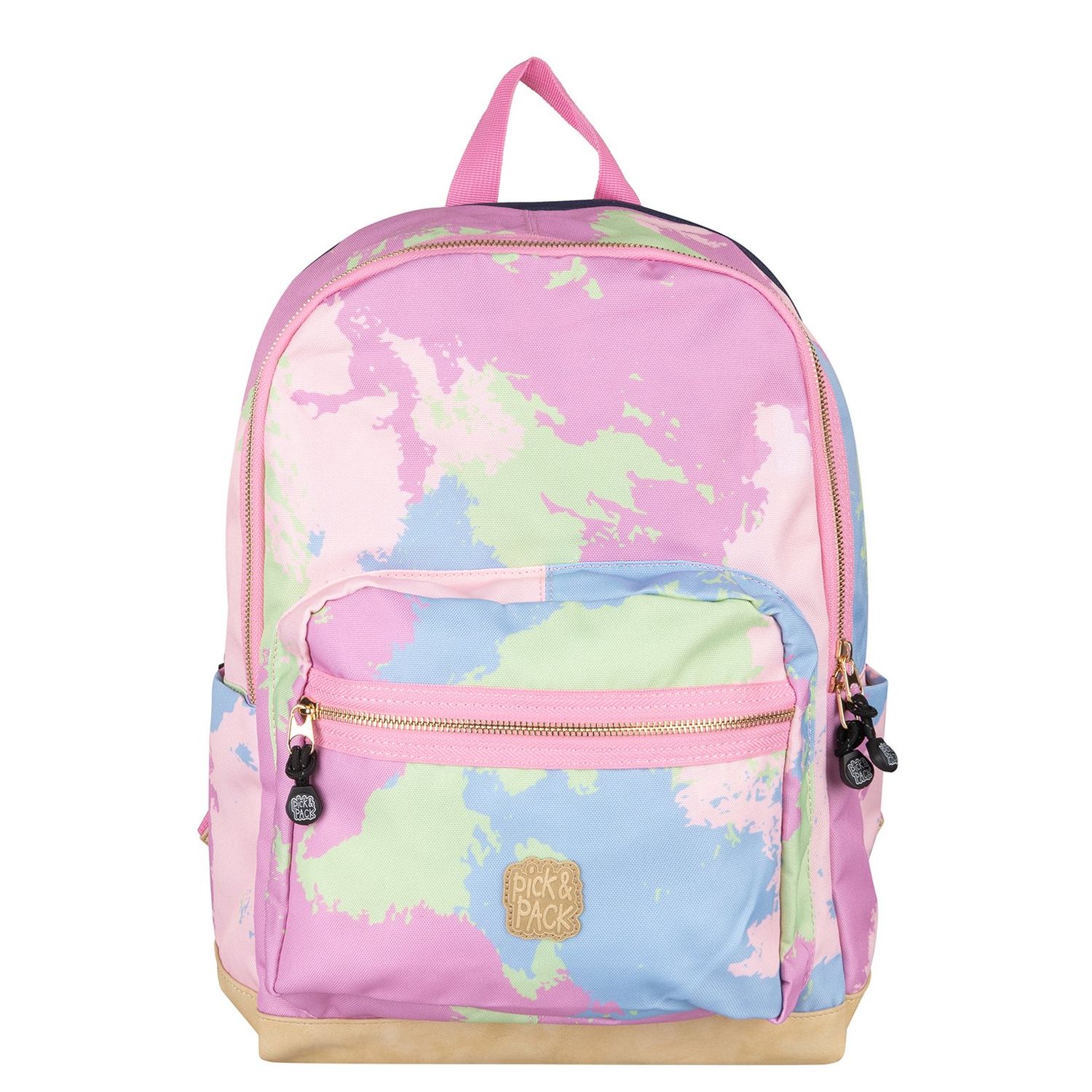 Pick & Pack Faded Camo rugzak paars