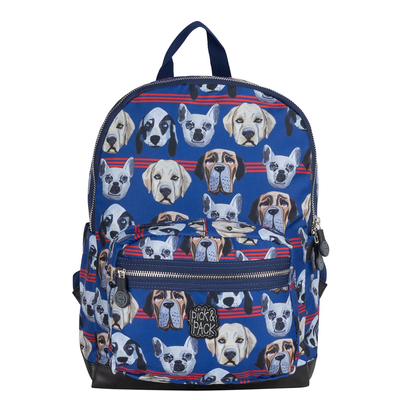 Pick & Pack Doggie Mood Backpack M denim blue