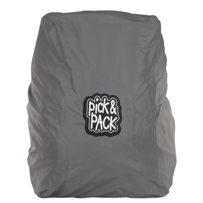 Pick & Pack Raincover Large (fits Backpack M & L) grey