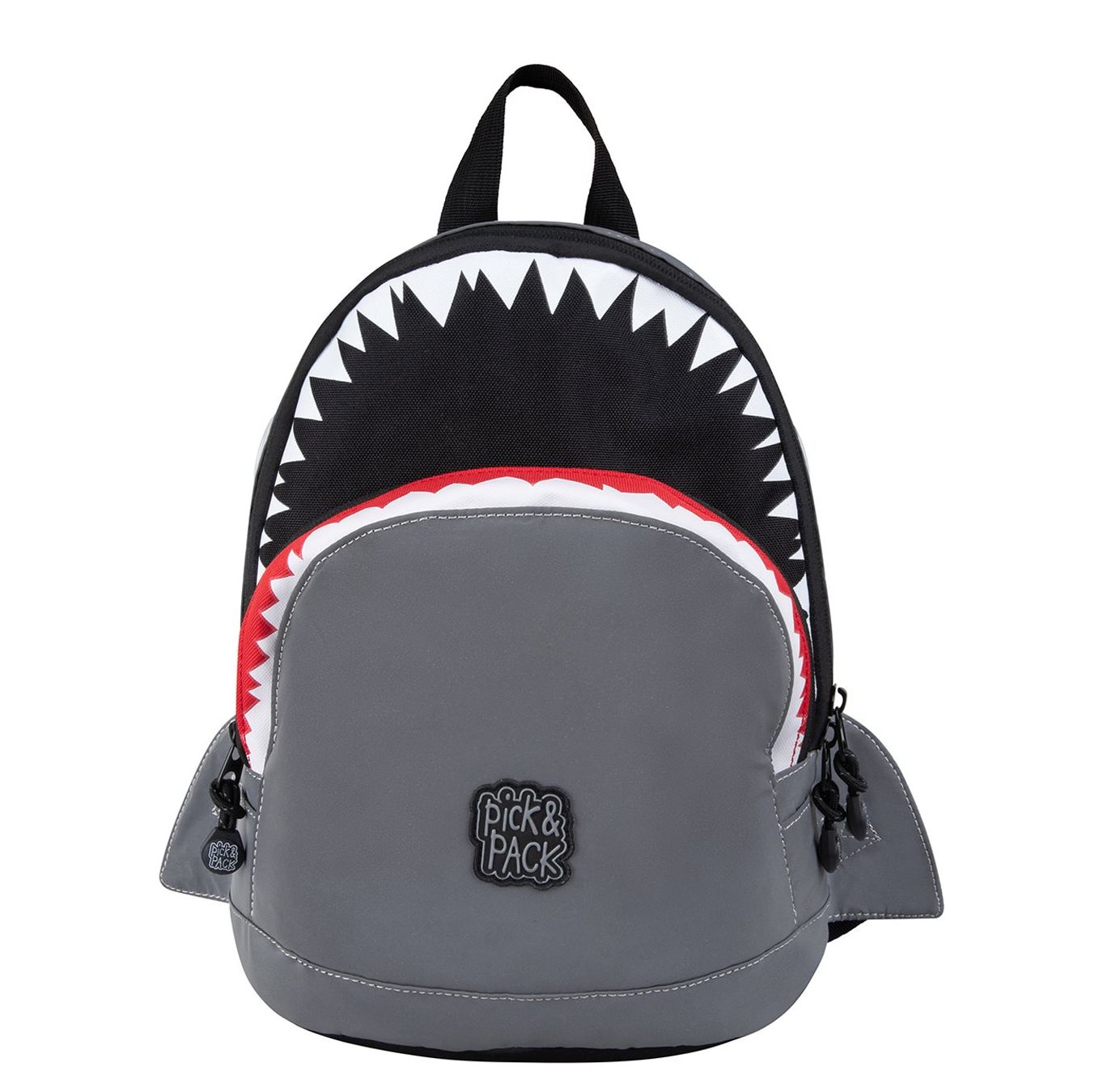 Pick & Pack Shark rugzak grijs
