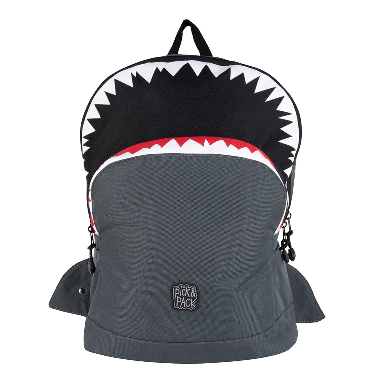 Pick & Pack Shark rugzak grijs