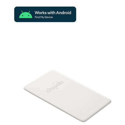 Chipolo CARD Point (Google Find My) off white