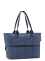 Reisenthel Shopping Shopper e1 herringbone dark blue