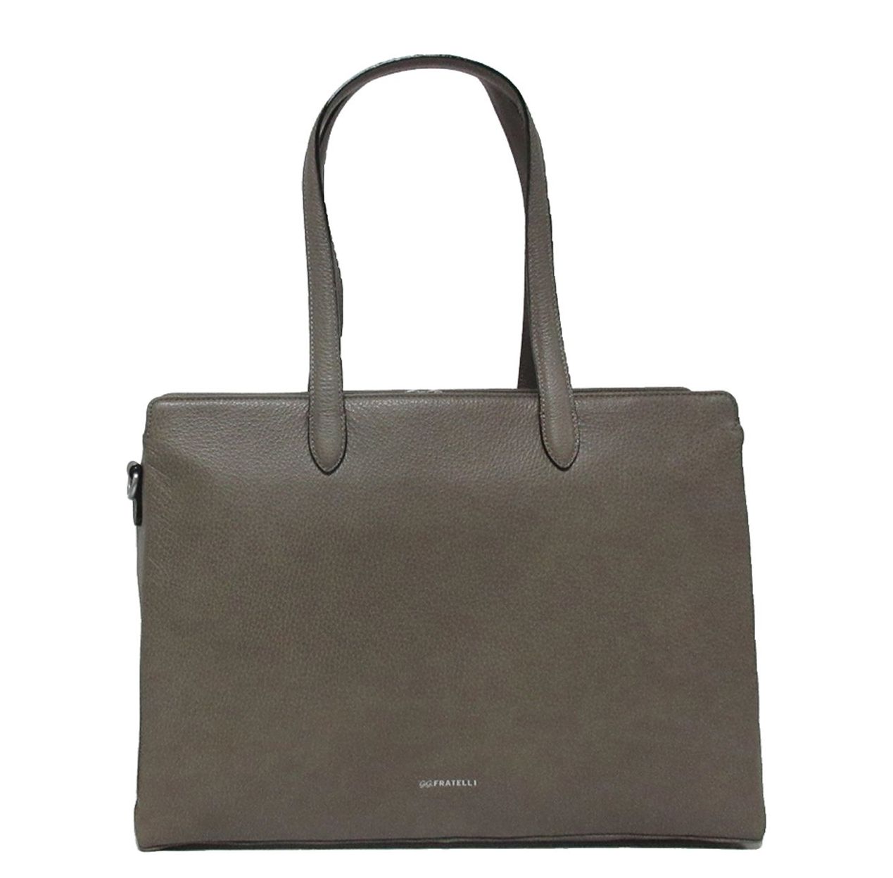 GiGi Fratelli Romance laptoptas grijs en taupe