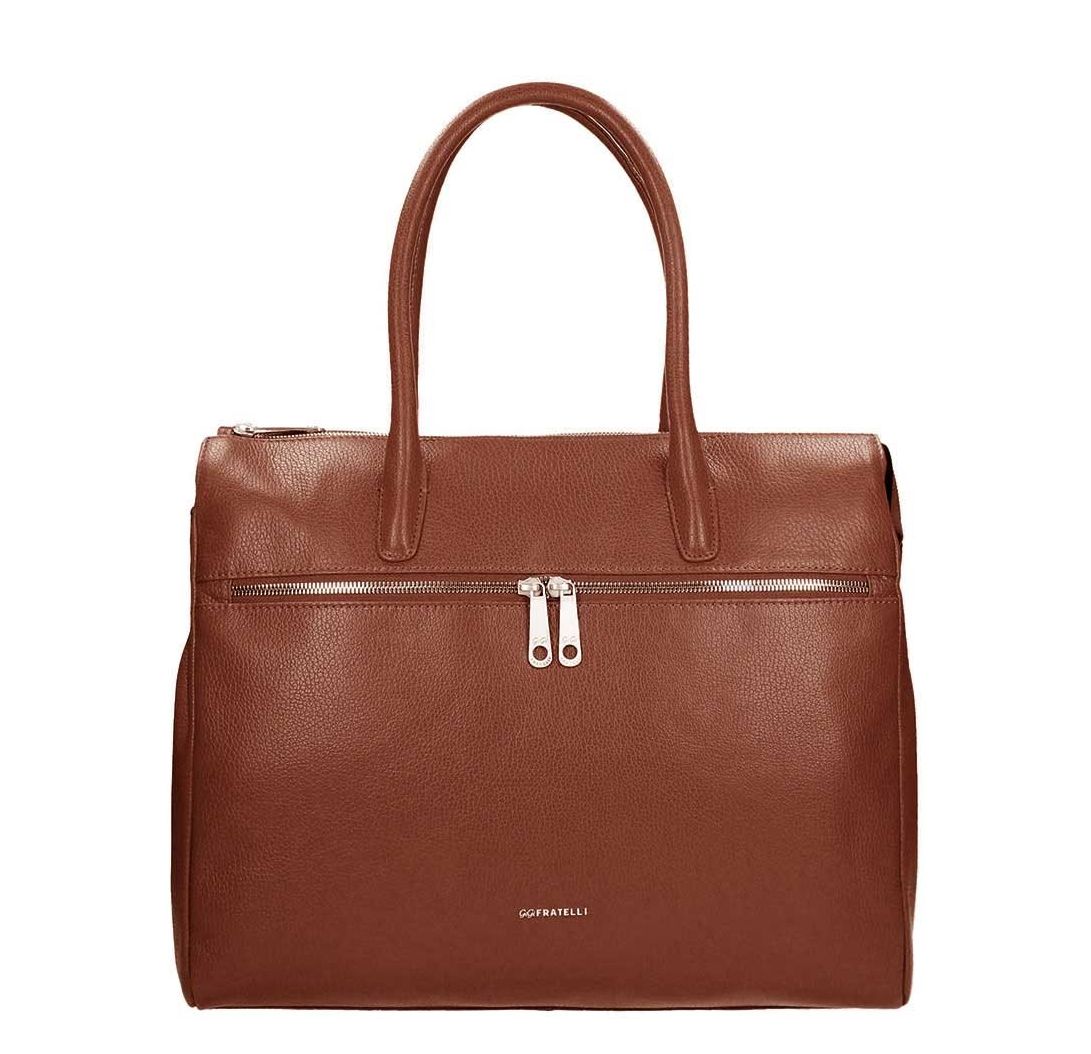 GiGi Fratelli Romance businesstas oranje en bruin