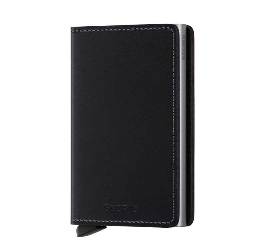 Secrid Slim Wallet Pasjeshouders zwart