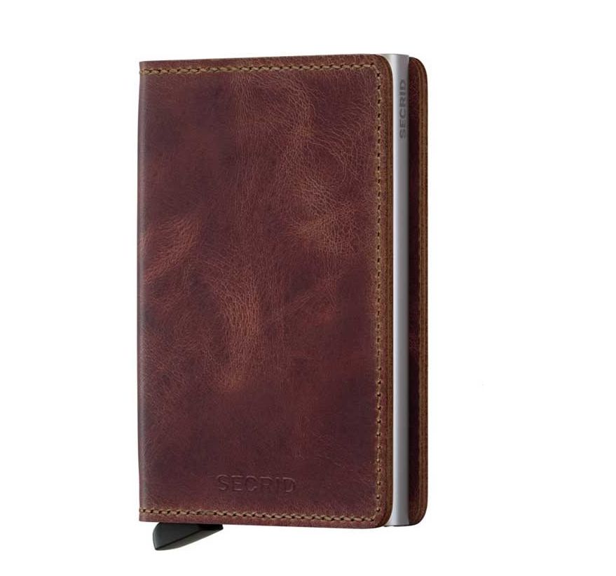 Secrid Slim Wallet Pasjeshouders bruin