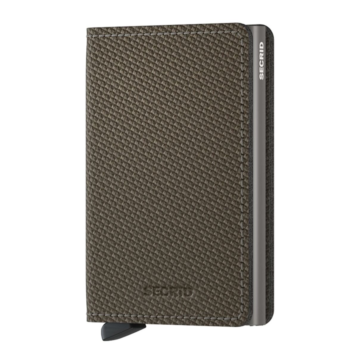 Secrid Slim Wallet Pasjeshouders grijs, khaki en groen