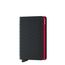 Secrid Slimwallet Portemonnee Cubic black / red