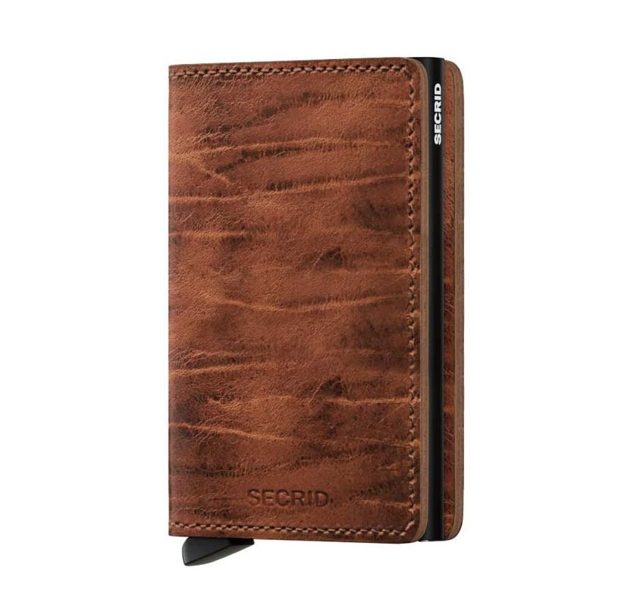 Secrid Slim Wallet Pasjeshouders bruin