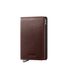 Secrid Slimwallet Portemonnee Dusk dark brown