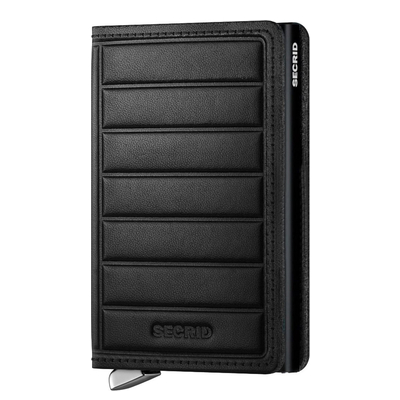 Secrid Slimwallet Portemonnaie Emboss Lines black
