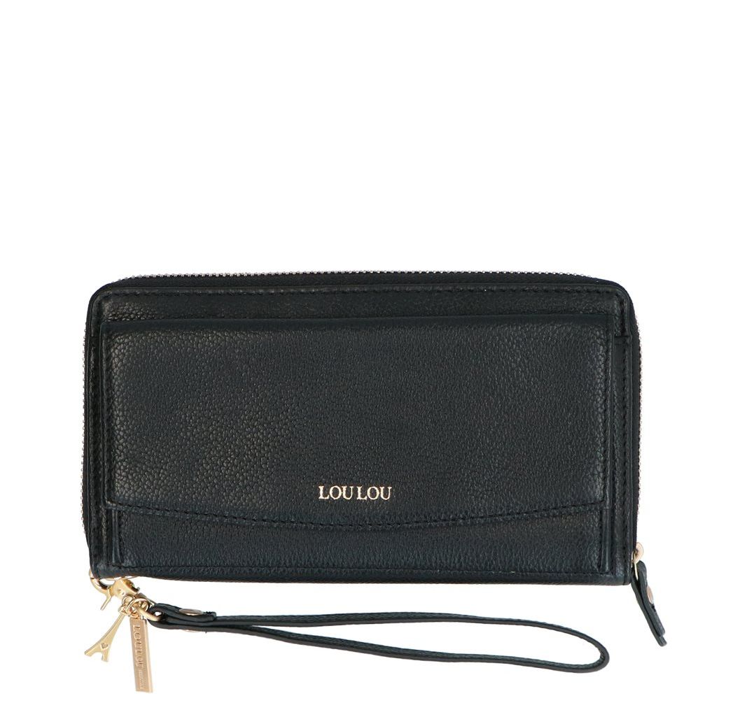 Loulou Essentiels portemonnee zwart