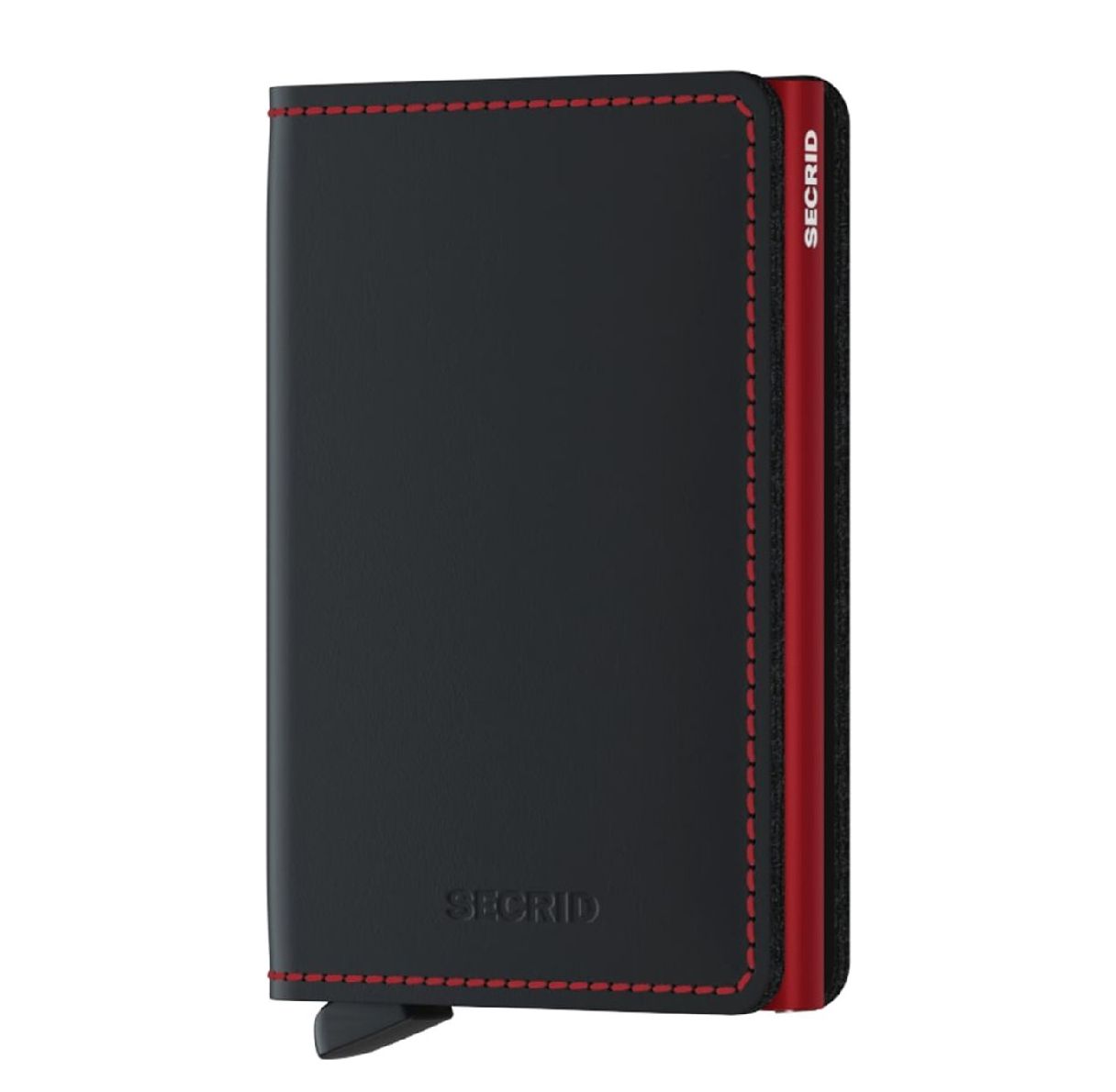 Secrid Slim Wallet Pasjeshouders zwart en rood