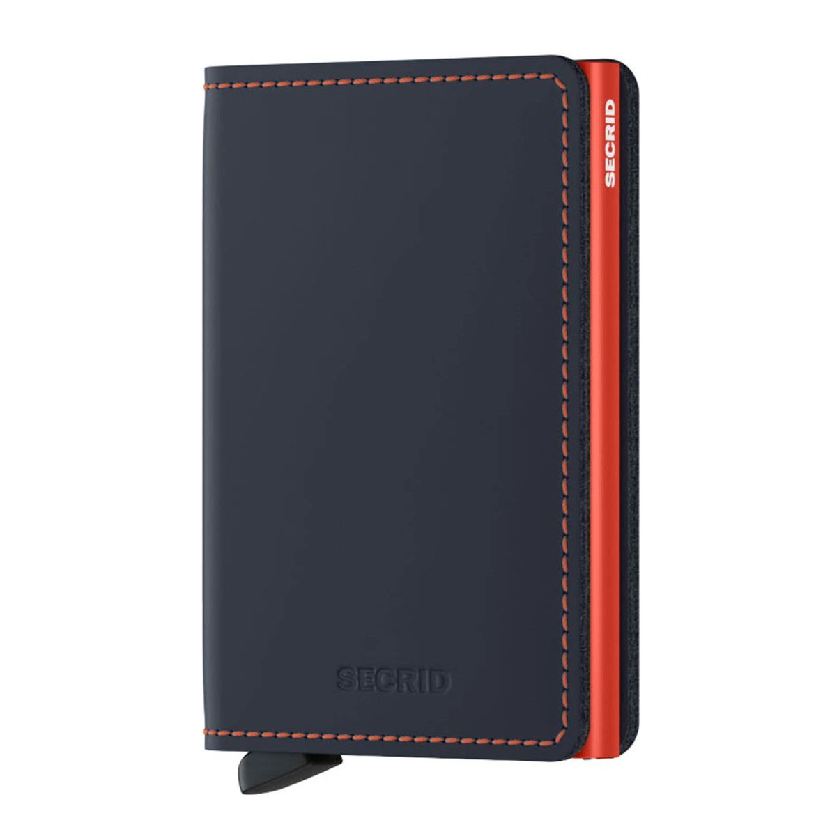 Secrid Slim Wallet Pasjeshouders oranje en blauw