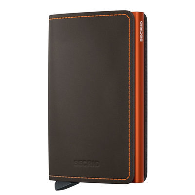Secrid Slimwallet Matte truffle orange