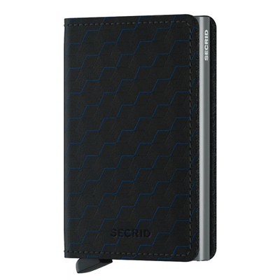 Secrid Slimwallet Portemonnaie Optical black & titanium