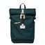 Sandqvist Ilon Backpack dark green with natural leather