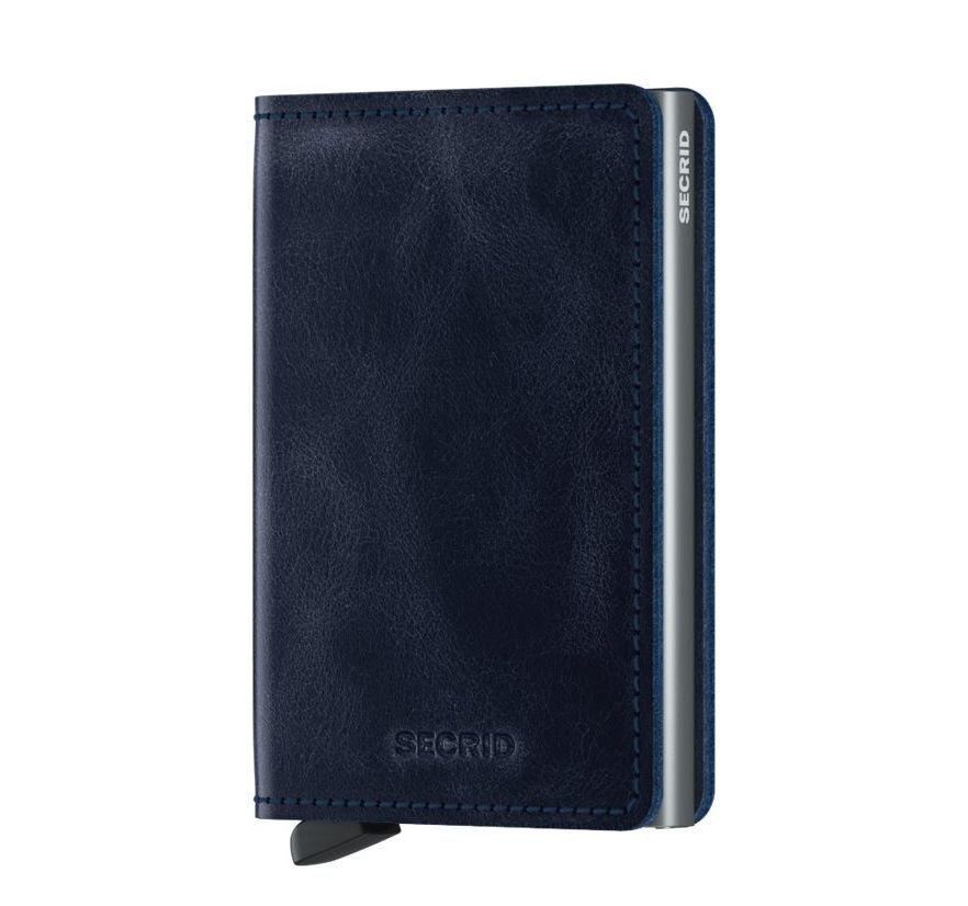Secrid Slim Wallet Pasjeshouders blauw