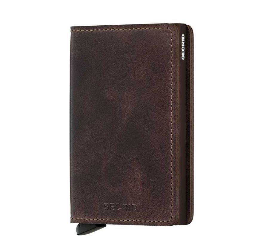 Secrid Slim Wallet Pasjeshouders bruin